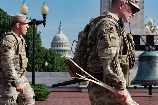 Нацгвардия из Южной Каролины и Огайо направлена в Вашингтон для подкрепления инициативы Трампа