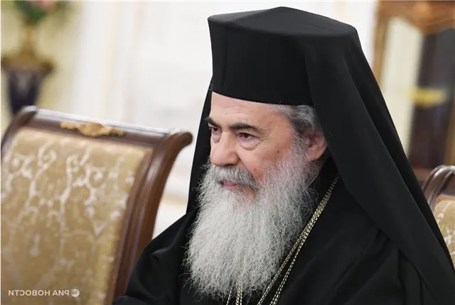 Патриарх Иерусалима Феофил III выразил благодарность Путину перед Великим субботним вечером