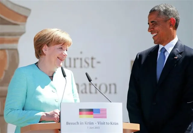 Меркель заявила, что санкции с России будут сняты после исполнения Минских договоренностей